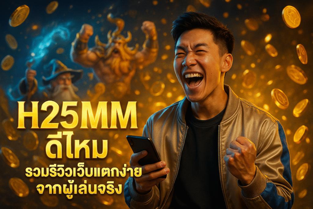 H25MM ดีไหม รวมรีวิวเว็บแตกง่ายจากผู้เล่นจริง