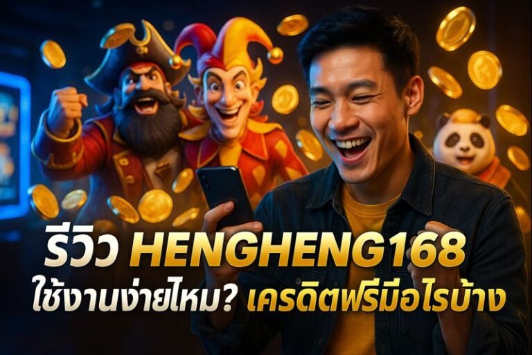 รีวิว HENGHENG168 ใช้งานง่ายไหม? เครดิตฟรีมีอะไรบ้าง