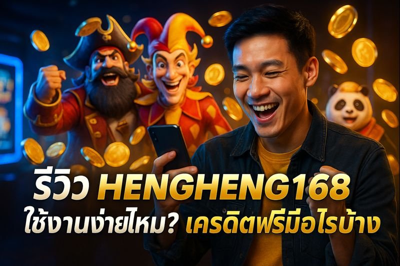 รีวิว HENGHENG168 ใช้งานง่ายไหม? เครดิตฟรีมีอะไรบ้าง